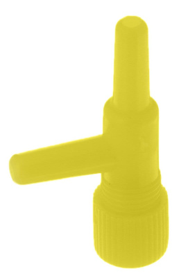 Краник для трубки Ф-4мм 1шт